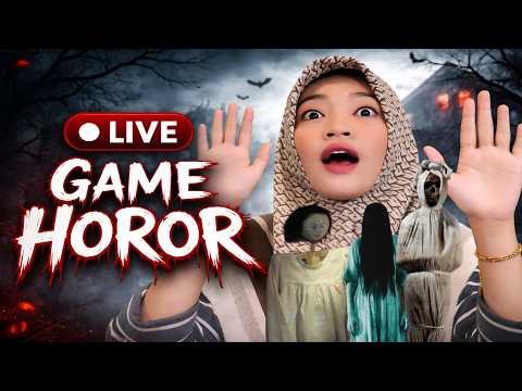 LIVE streaming gameplay mabar dan tamatin semua game horor roblox #roblox #shorts #gaming #horror thumbnail