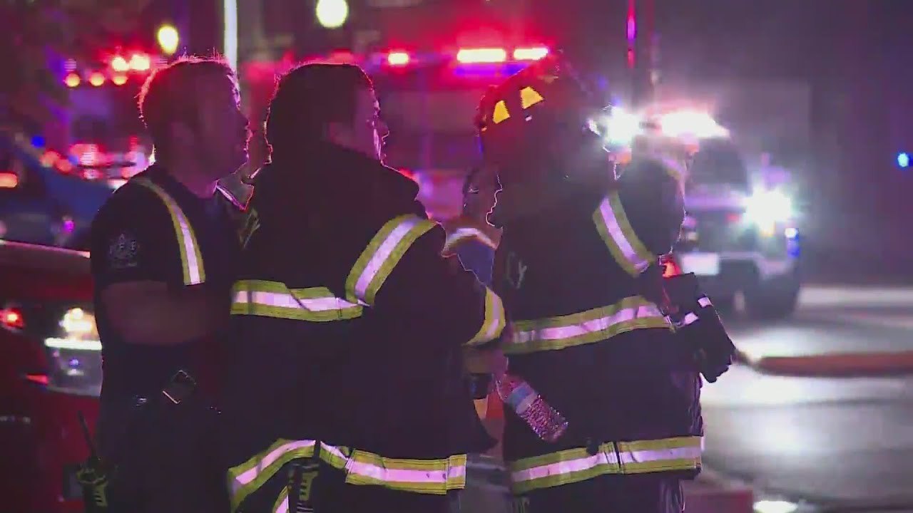 St. Louis firefighters battle heat exhaustion and flames amid heat wave