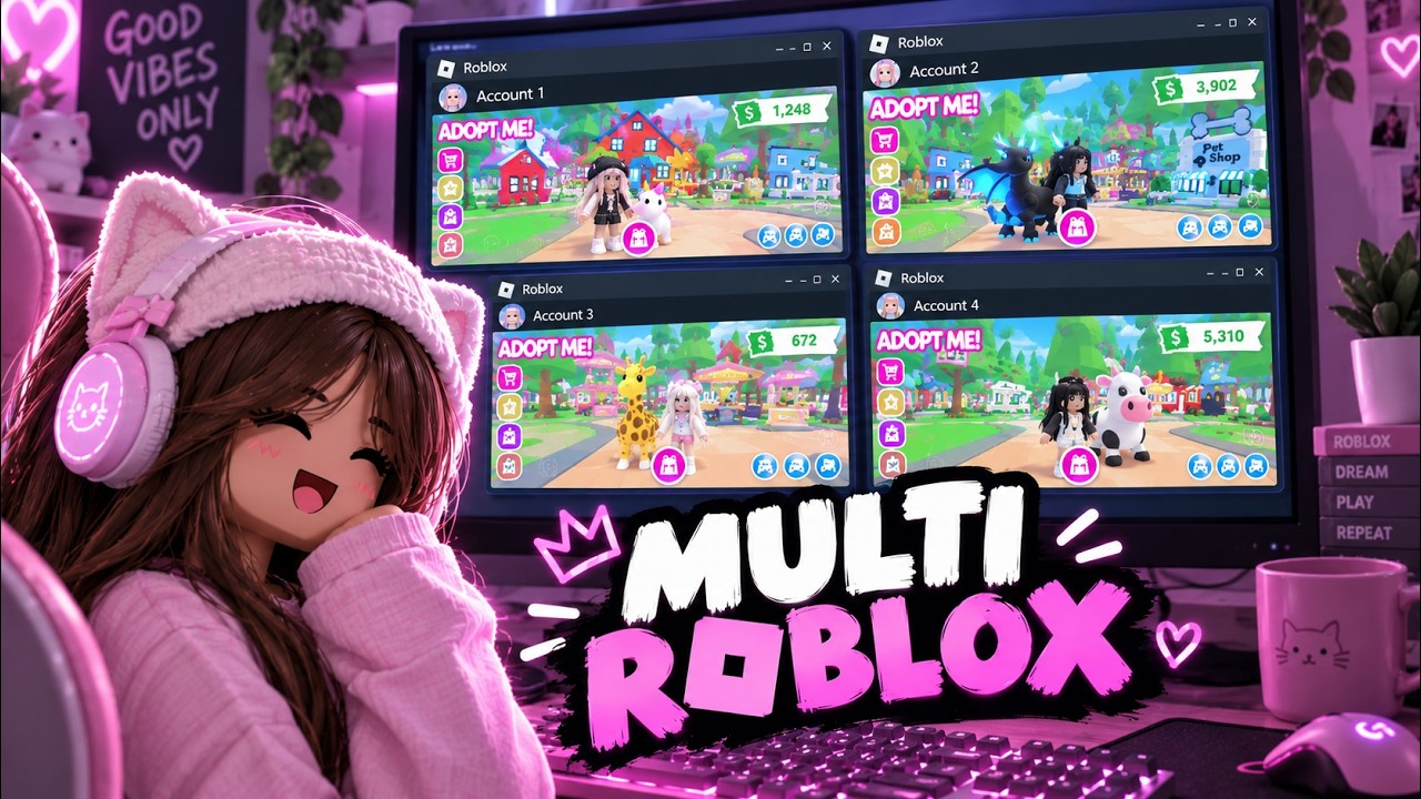 How to Run Multiple Roblox Accounts at Once — Multi Roblox Account Manager in 2026