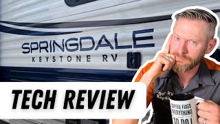 Undercover RV Tech Reviews Springdale Travel Trailer at Dealership