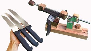 Jilet Keskinliğinde Bıçak Nasıl Bilenir? / Knife Sharpening Jig