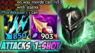 STATIKK SHIV MORDEKAISER CAN 1v5 (SEASON 13.5)