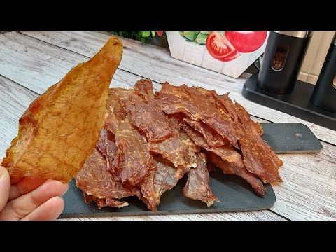 Куриные чипсы, джерки  Самый вкусный рецепт Куриные чипсы к пиву! Как семечки рецепт в дегидраторе