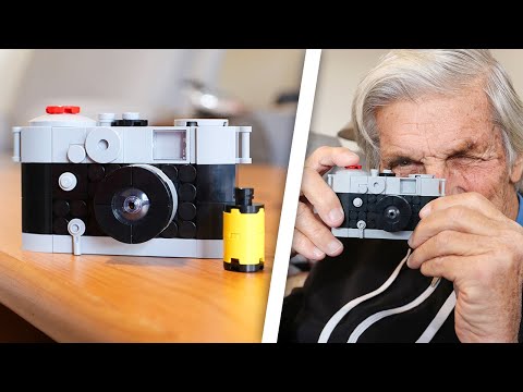 Lego With Grandpa | A Vintage Camera