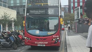 Soon To Fully Have BD11s: Go Ahead London Volvo B9TL Wright Gemini 2 WVL495 LJ61 NWH Route SL7