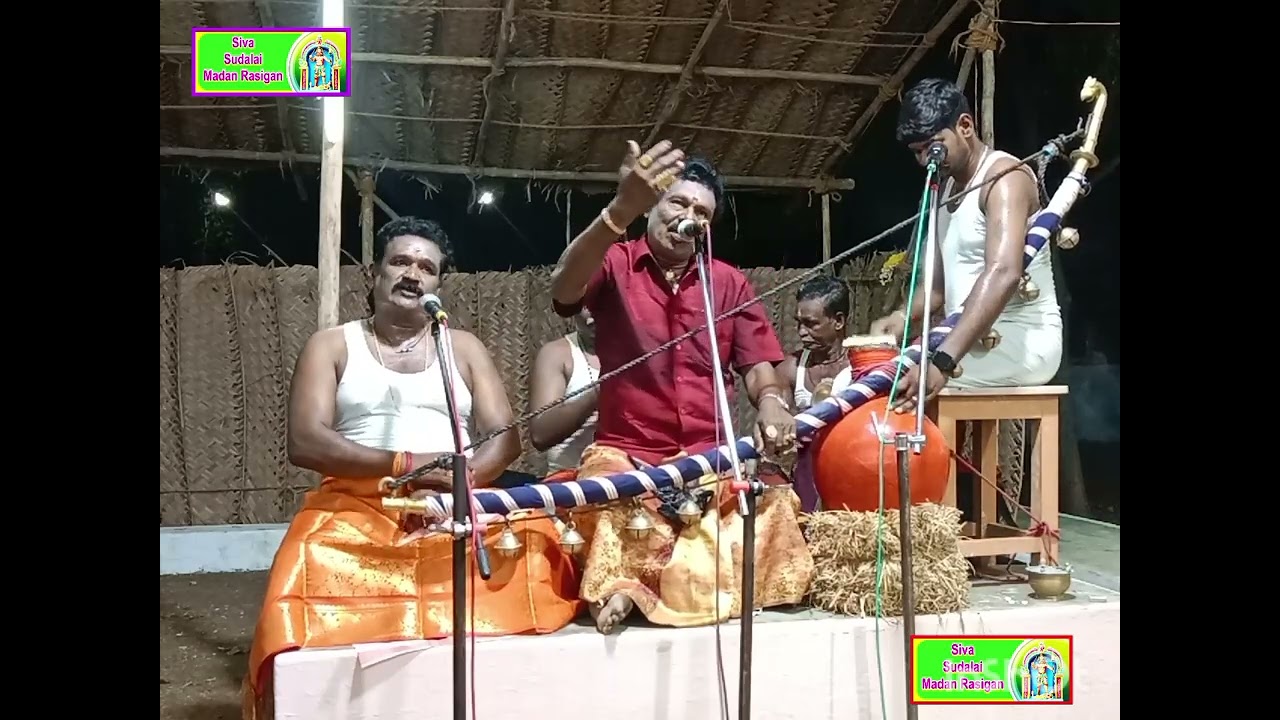 சுரண்டையில்மிகப்பிரமாண்டமான#நல்லஐயனார் சாஸ்தாகோவில் திருவிழாவில்V.Kபுதூர்#இசைக்கி அவர்களின் வில்லிசை