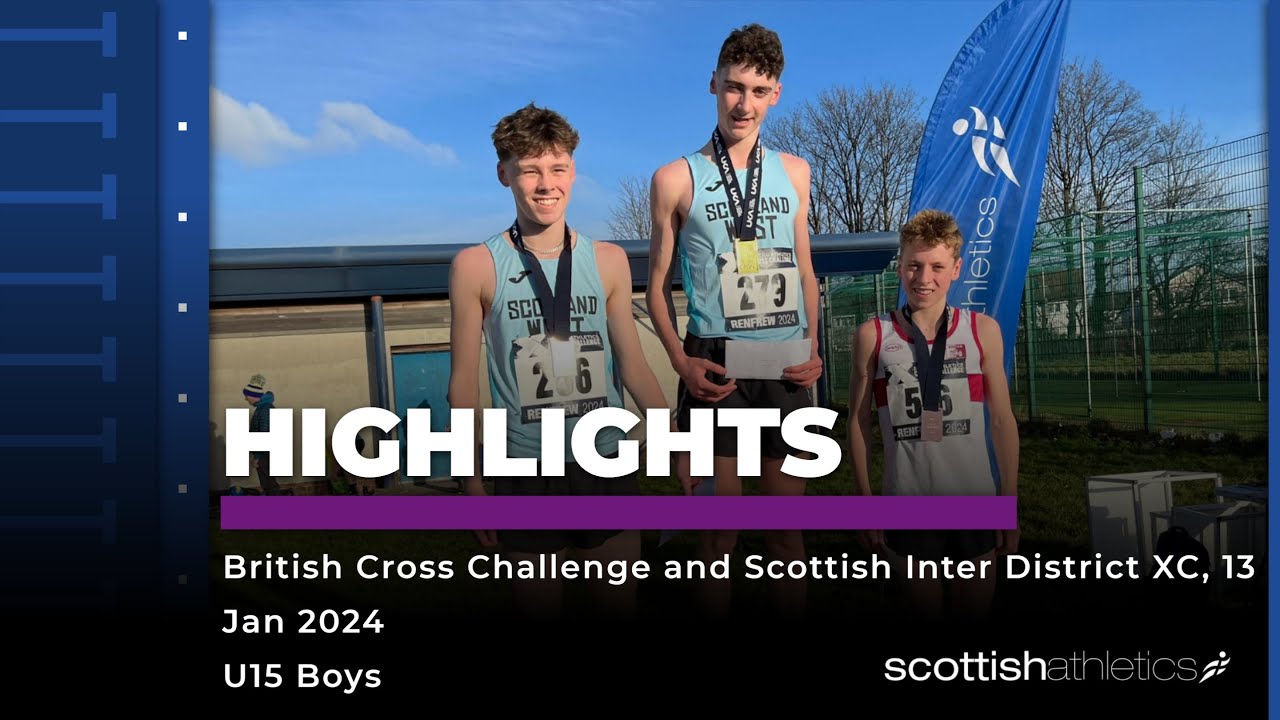 U15 Boys Race Highlights: British Cross Challenge and Inter District XC ...