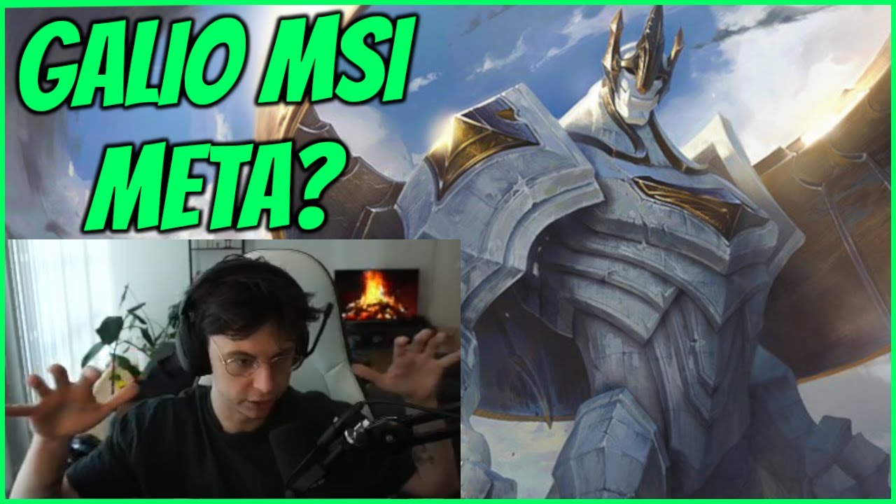 Caedrel's Thoughts On The Potential Galio Meta At MSI