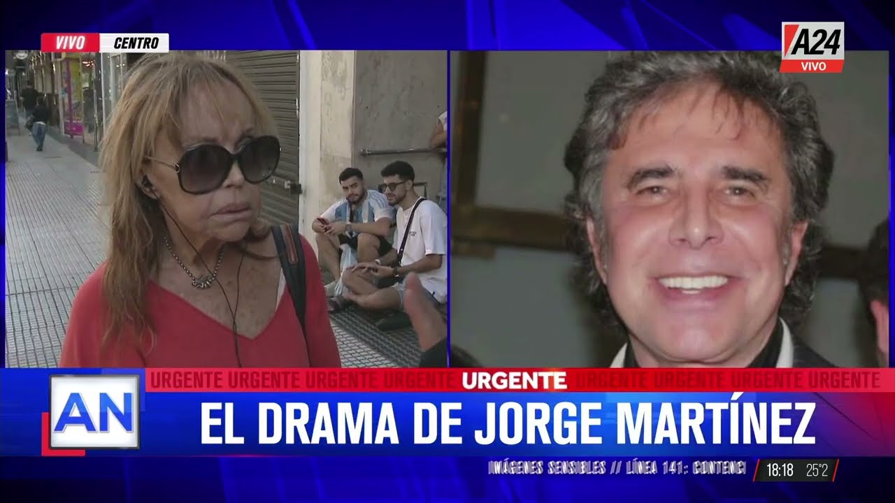 👉 EL DRAMA DE JORGE MARTÍNEZ: De brillar en la TV a ser internado en un psiquiátrico