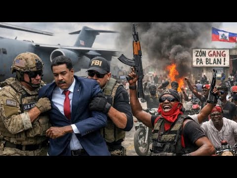 TRUMP MARE NICOLAS MADURO BYEN BONE MATEN AN FOTO AK VIDEO YO PRAN LARI VIN GADE