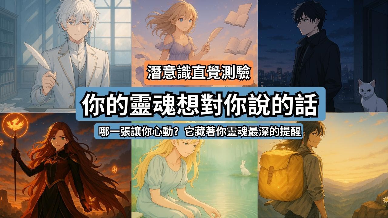 🔮直覺選圖：你的靈魂想對你說的話 ｜選一張圖 它藏著你靈魂最深的提醒 #靈魂訊息 #自我探索 #靈魂傳訊