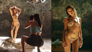 Natural Light Beach Photoshoot in Bali, Behind The Scenes Using RF 2870mm F2 Lens