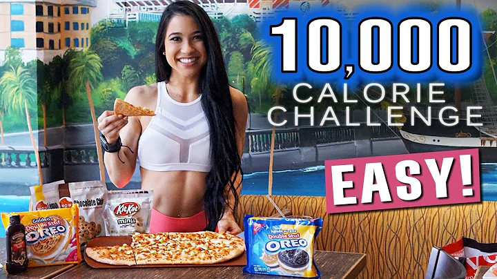 10,000 CALORIE CHALLENGE DESTROYED! | GIRL SCIENTI...