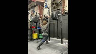 285# Split Jerk + OHS