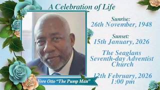 Funeral Service for the Late Mr. Vere Otto (12th February, 2026)