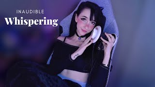 ASMR ☾   [inaudible & unintelligible whispering, ear tapping] Dec. Special 9/10✨