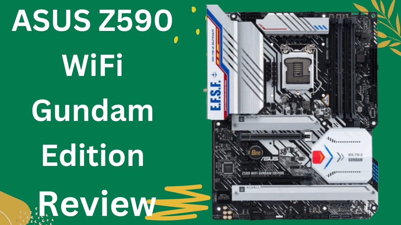 ASUS Z590 WiFi Gundam Edition, LGA 1200 ATX Gaming Motherboard