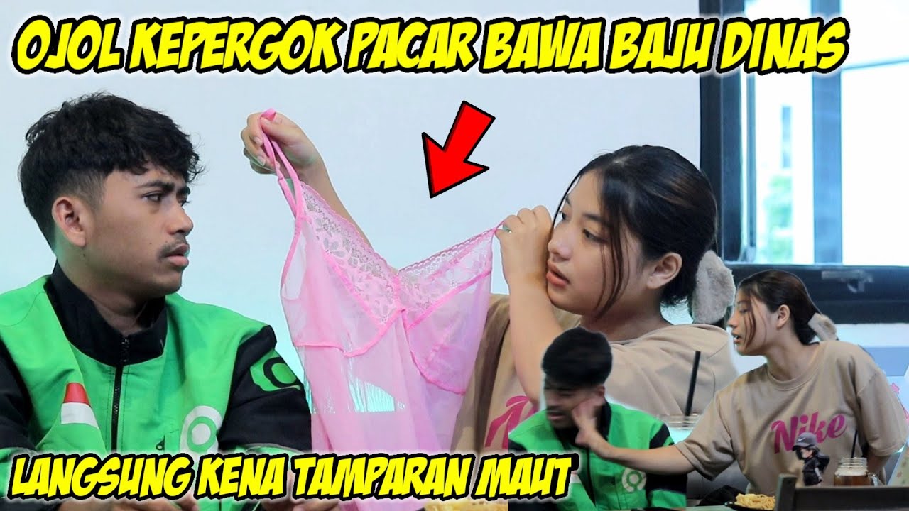 OJOL KEPERGOK BAJU DINAS CEWEK LAIN‼️PACAR AUTO DI KASIH T4MPR4N