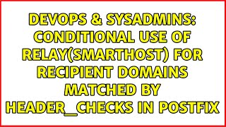 Conditional use of relay(smarthost) for recipient domains matched by header_checks in postfix