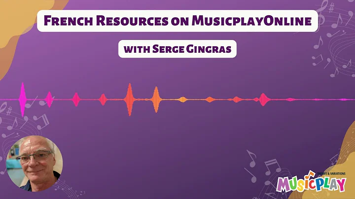 French Resources Audio Podcast with Serge Gingras