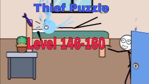 Thief  Puzzle 🧩 Level 146 to 160 Walkthrough Solution Gameplay-WEEGOON Games