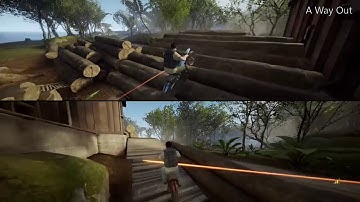 Epic motorcycle jump a way out