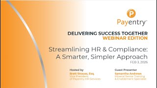 Streamlining HR & Compliance: A Smarter, Simpler Approach [Webinar]