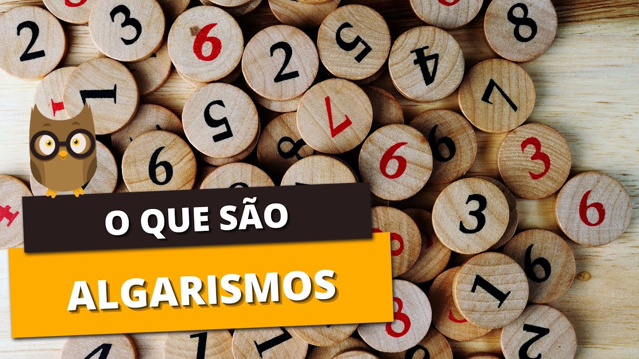O QUE SÃO ALGARISMOS? Entenda a diferença entre números e algarismos ...