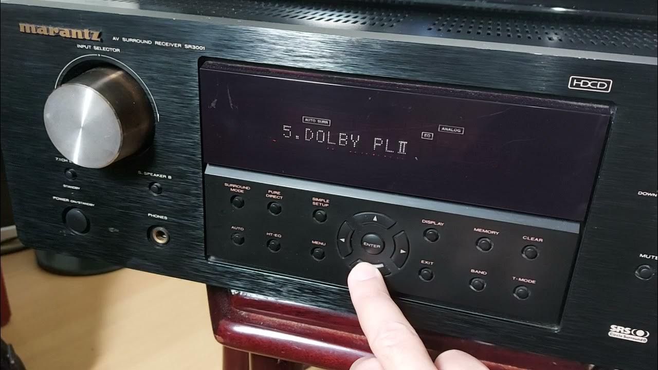 Marantz SR3001 YouTube