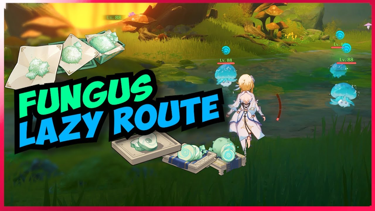 Fungus Lazy Route | Fungal Spores & Fungal Nucleus Daily Farm Route