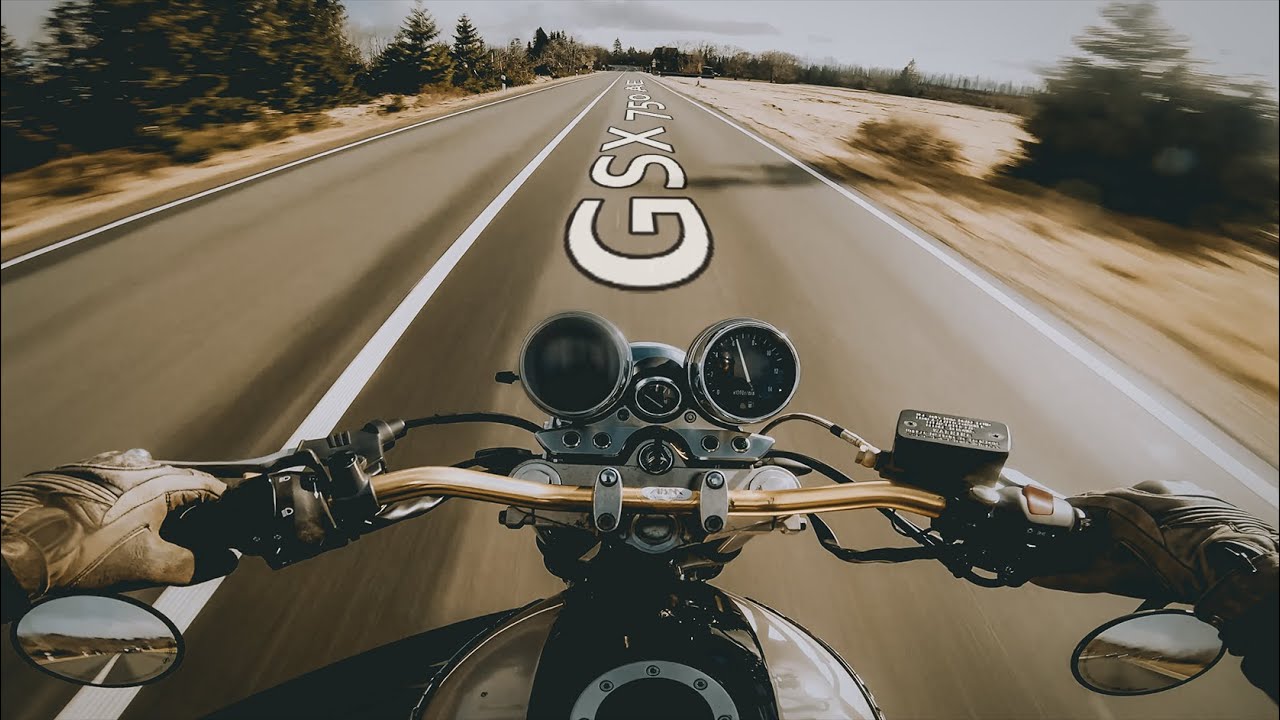 IS IT SPRING? - Suzuki GSX750 Inazuma - POV PURE SOUND 4K