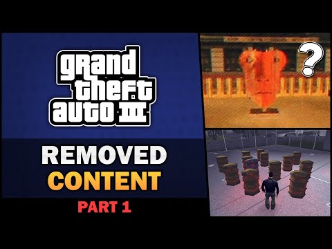 Видео: GTA III - Removed Content [Part 1] - Feat. Badger Goodger