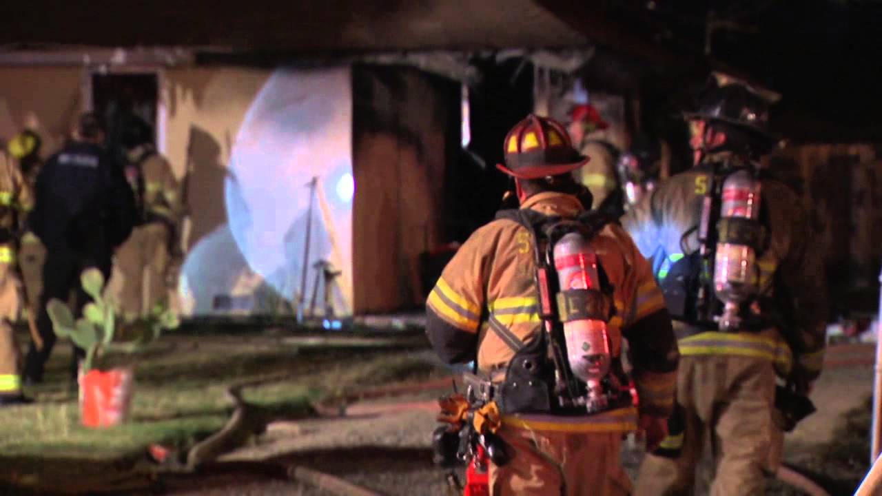Fire Destroys Home - YouTube