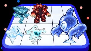 Elemental Monsters Merge Game | Merge Elemental Master Evolution Battle, New Game 