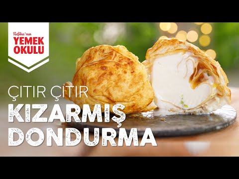 Video: Kızarmış Dondurma: Egzotik Tatlı