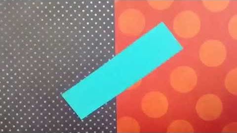 Geometric Abstraction: A Hand-Made Paper Animation