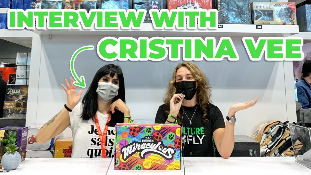Cristina Vee Loves The Miraculous Box! Full Unboxing at NYCC 2021 ~ CultureFly