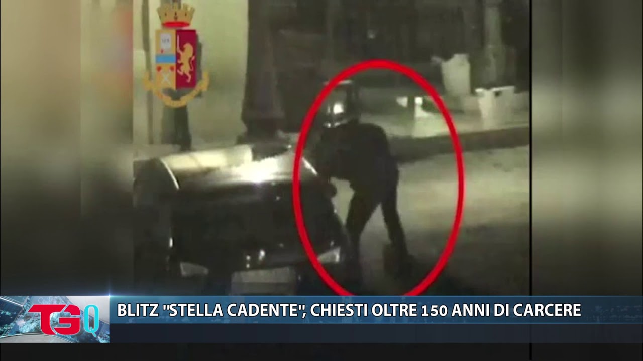 BLITZ ''STELLA CADENTE'', CHIESTI OLTRE 150 ANNI DI CARCERE