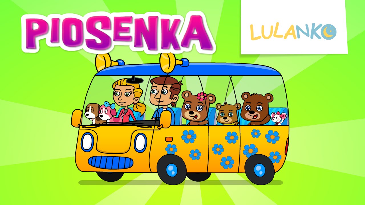 Piosenka Dla Dzieci Kola Autobusu Kreca Sie Youtube