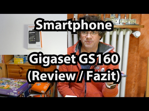 Test/Fazit: Gigaset GS160 Smartphone (Caulius probiert es aus: Review deutsch 4K)