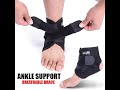 Ankle Support Brace Breathable Neoprene Sleeve Adjustable Wrap - Shopznowpk.com