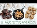 HEALTHY DESSERT RECIPES: low carb, nut free, vegan
