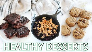 HEALTHY DESSERT RECIPES: low carb, nut free, vegan