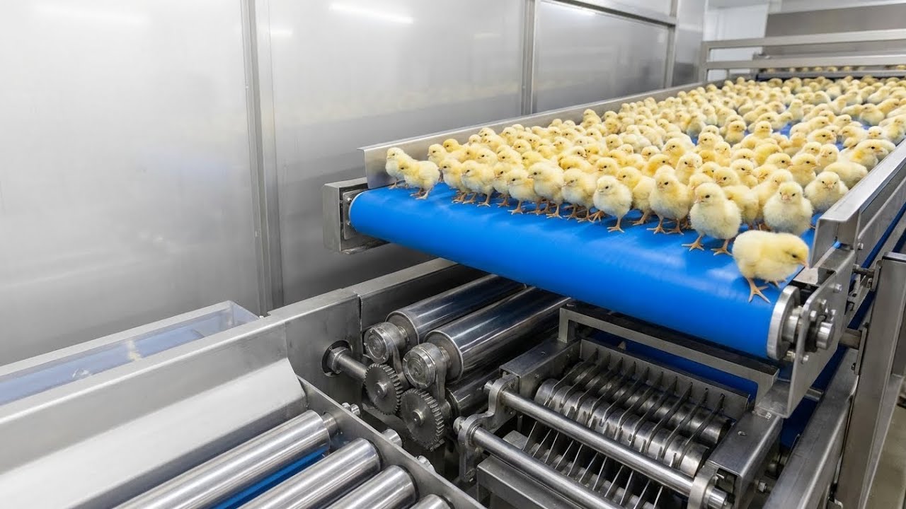 Inside Modern Poultry Processing Plant | From Hatchery to Broiler Farm