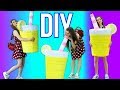 DIY Гигантский лимонад! Бюджетный диайвай из бумаги и картона. Декор комнаты 🐞 Afinka