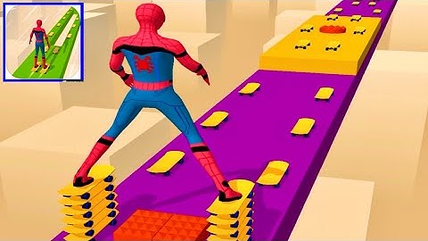 Spider-Man Skate Stack Gameplay All Levels 57-62 (iOS/Android)