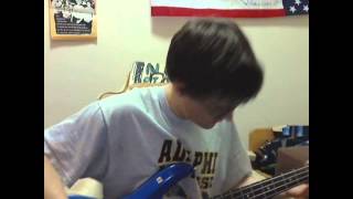 Video thumbnail of "Hip Hop? - Hocus Pocus (bass cover)"