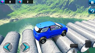 Compact Stunt Car Driving On Challenge Ramps 2020 - Android Gameplay screenshot 3