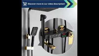 Experience Unparalleled Showering Luxury with the HUNNISE Thermostatic Shower Set