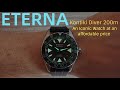 Affordable Iconic Dive Watch Eterna KonTiki Automatic Diver 200M  Best Rolex Submariner Alternative